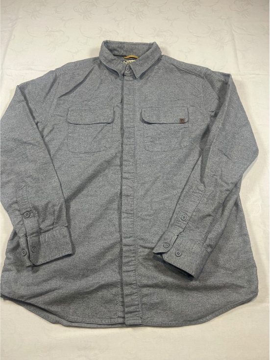 Dravus Other - Dravus Lightweight Premium Flannel Solid Gray Size Medium